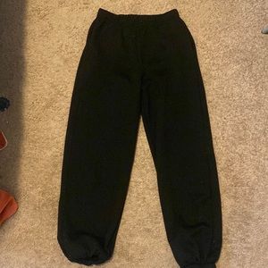 Black sweatpants from shein